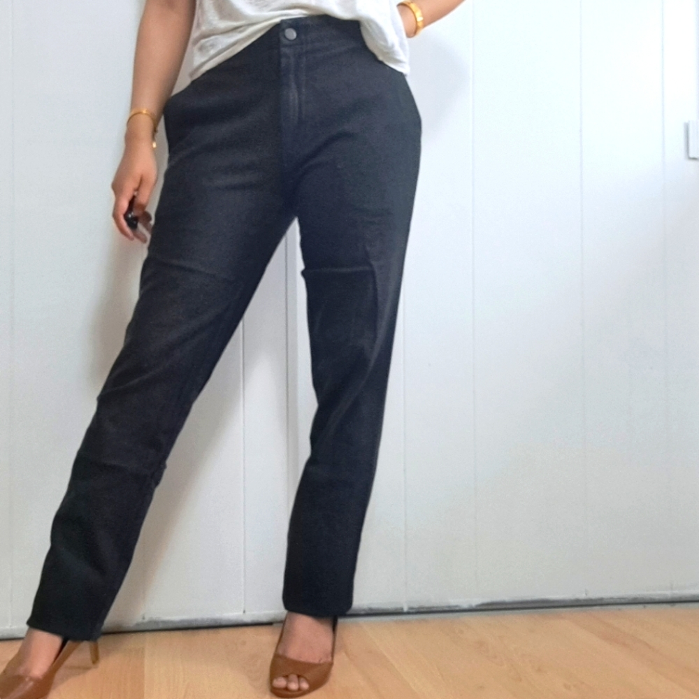 BETABRAND Charcoal Classic Yoga Dress Pants